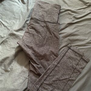 Lululemon wunder under pants herringbone size 8 EUC